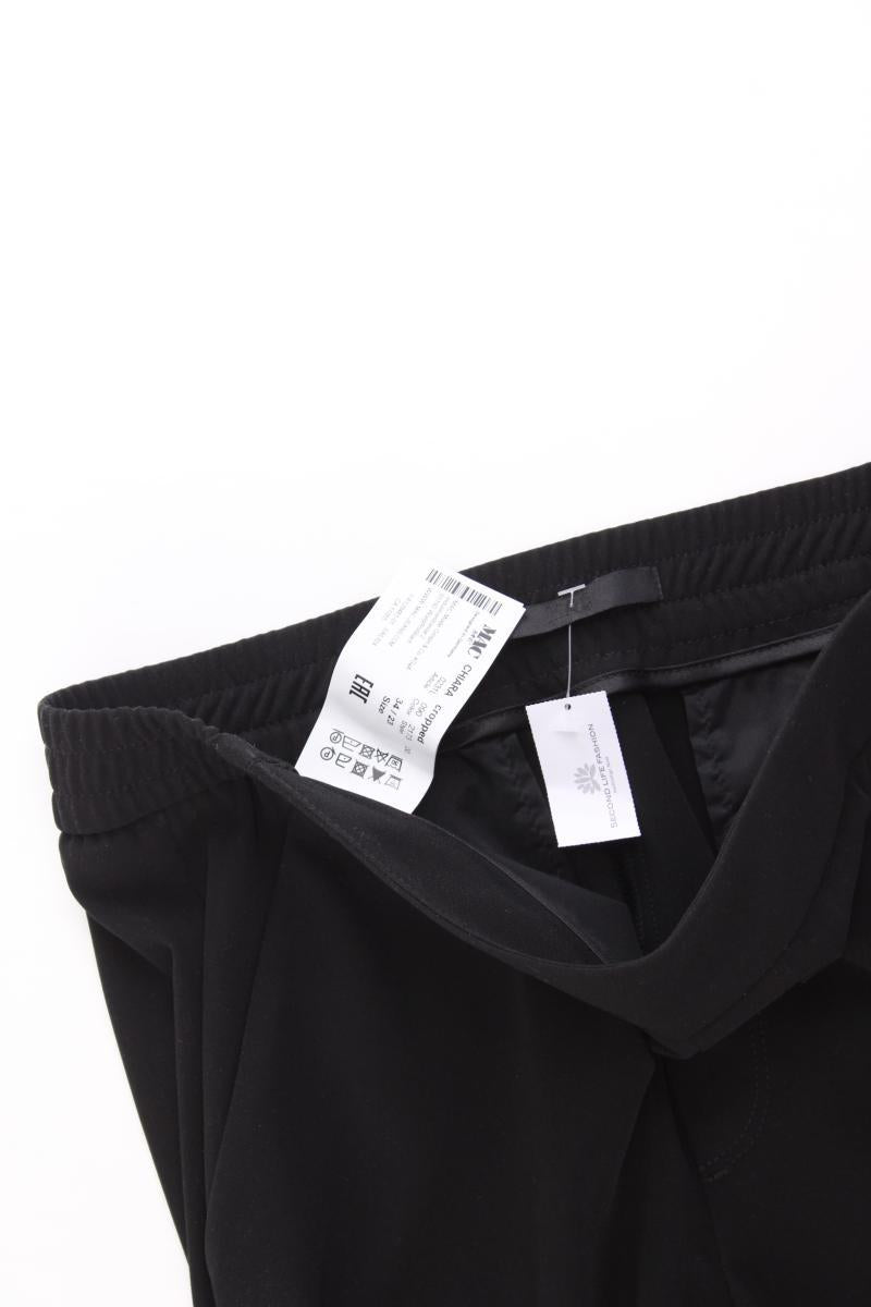 MAC 7/8 Hose Gr. 34/L23 neuwertig Modell Chiara schwarz aus Polyester