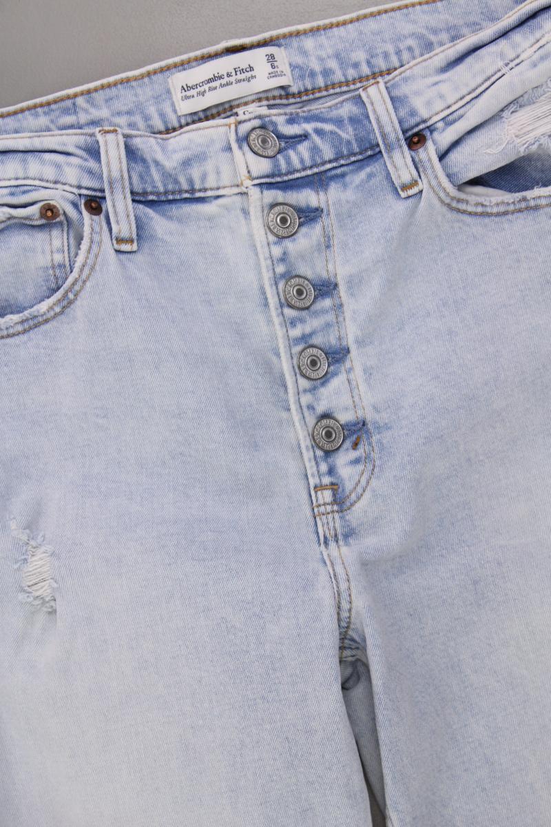 Abercrombie & Fitch 7/8 Jeans Gr. W28 blau