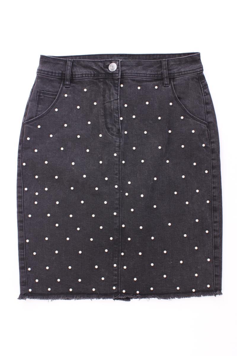 amy by AMY VERMONT Jeansrock Gr. 36 neuwertig grau aus Baumwolle