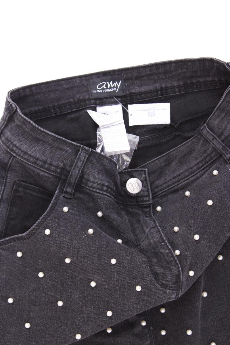 amy by AMY VERMONT Jeansrock Gr. 36 neuwertig grau aus Baumwolle