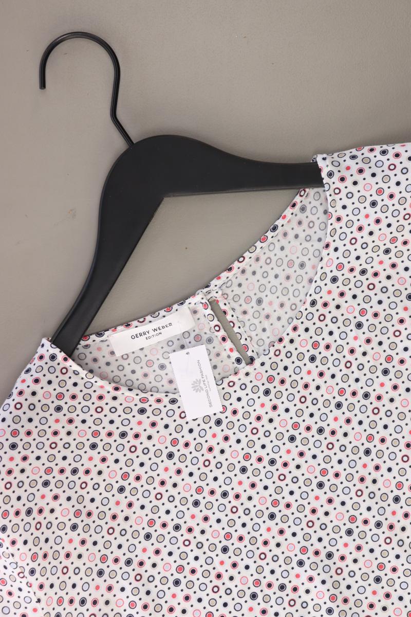 Gerry Weber Kurzarmbluse Gr. XL mehrfarbig aus Viskose