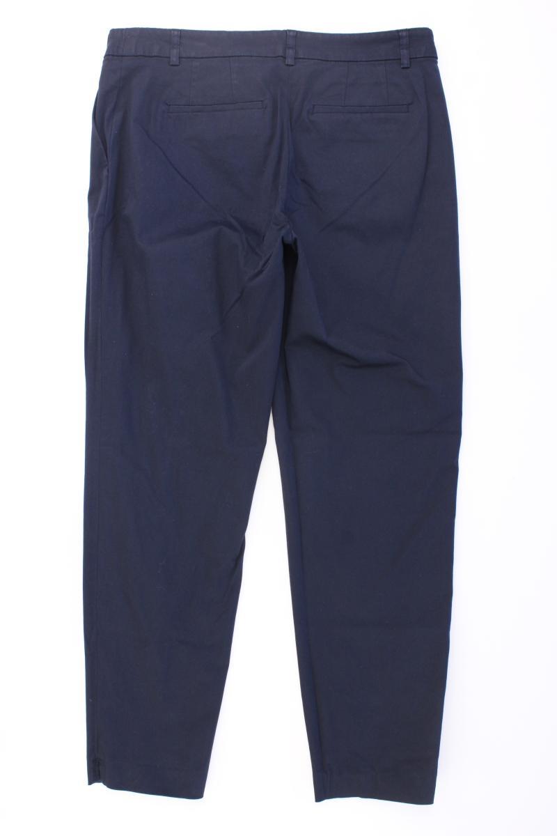 Christian Berg Chinohose Gr. 38 blau aus Baumwolle