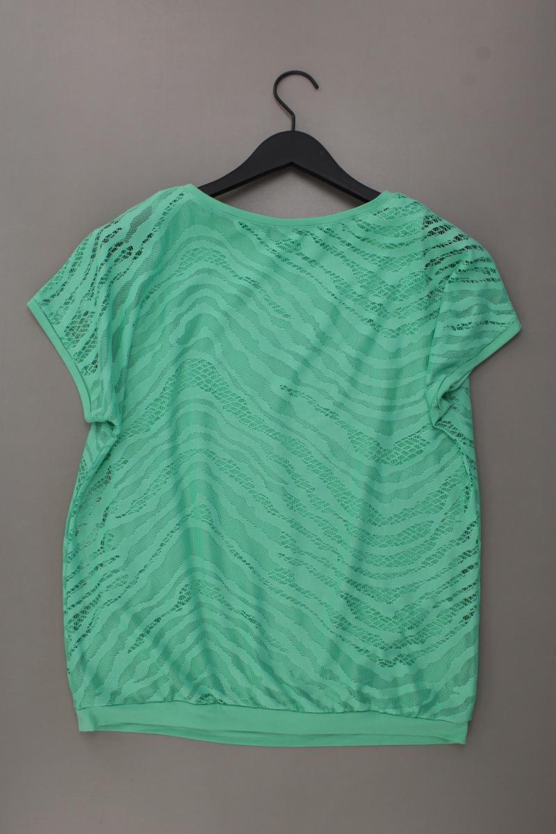 BARBARA LEBEK T-Shirt Gr. 42 Kurzarm grün