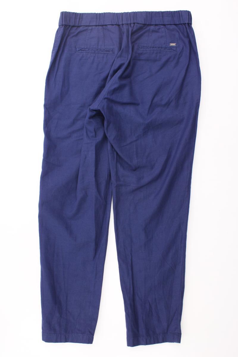 Esprit Stoffhose Gr. 36 blau aus Baumwolle