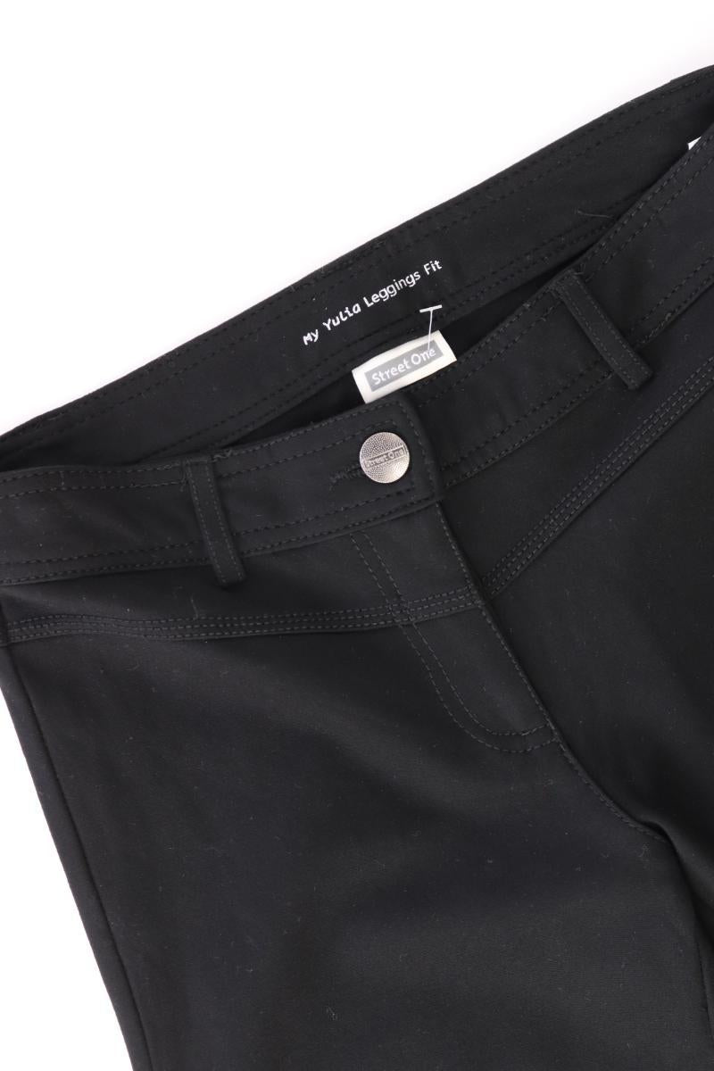 Street One Leggings Gr. 38 schwarz aus Viskose