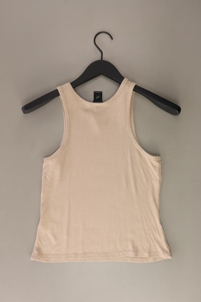 Lindex Trägertop Gr. S creme aus Baumwolle