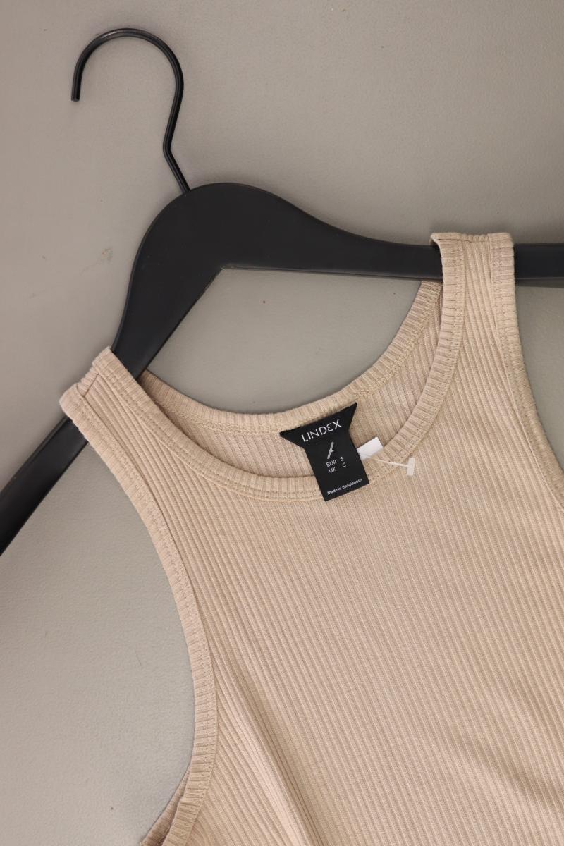 Lindex Trägertop Gr. S creme aus Baumwolle