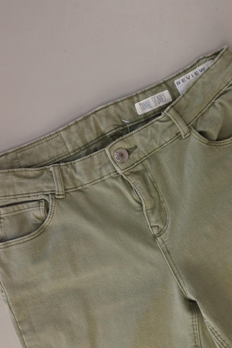 Review Jeans Gr. W27 olivgrün aus Baumwolle