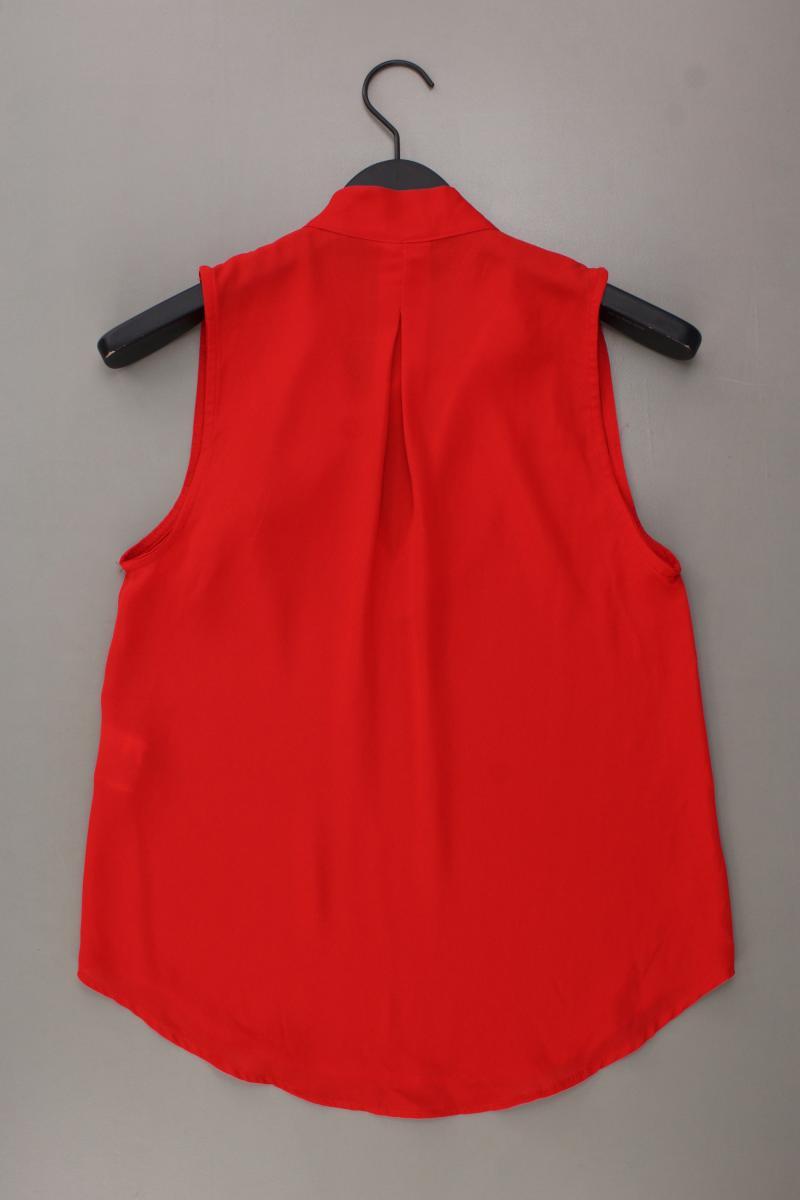 Rinascimento Schluppenbluse Gr. XS Ärmellos rot aus Polyester
