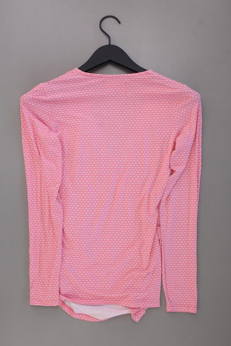 CHARLES TYRWHITT Shirt mit V-Ausschnitt Gr. 36 Langarm rosa aus Viskose