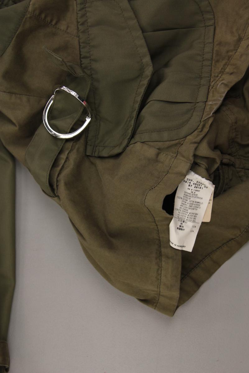 Moncler Übergangsjacke Gr. 34 olivgrün aus Baumwolle