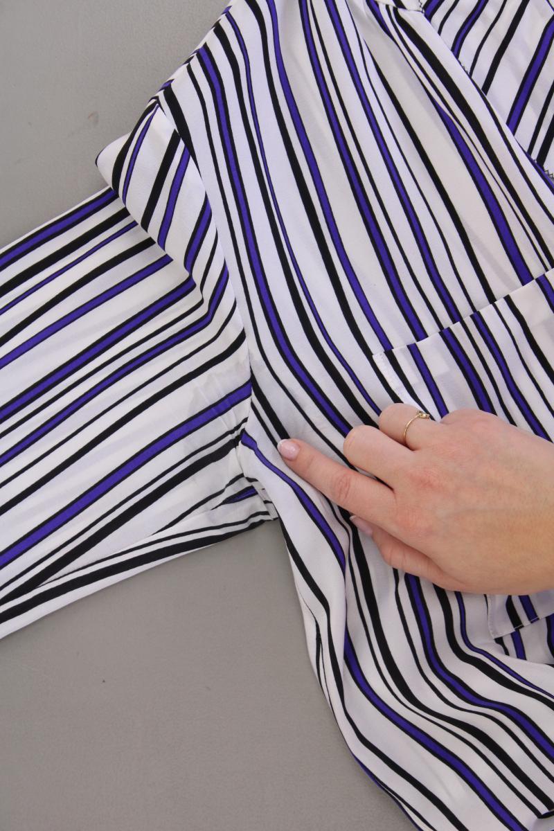 Dorothee Schumacher Langarmbluse Gr. 38 gestreift blau