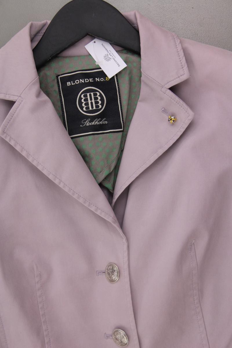 Blonde Nr. 8 Classic Blazer Gr. 36 lila aus Baumwolle