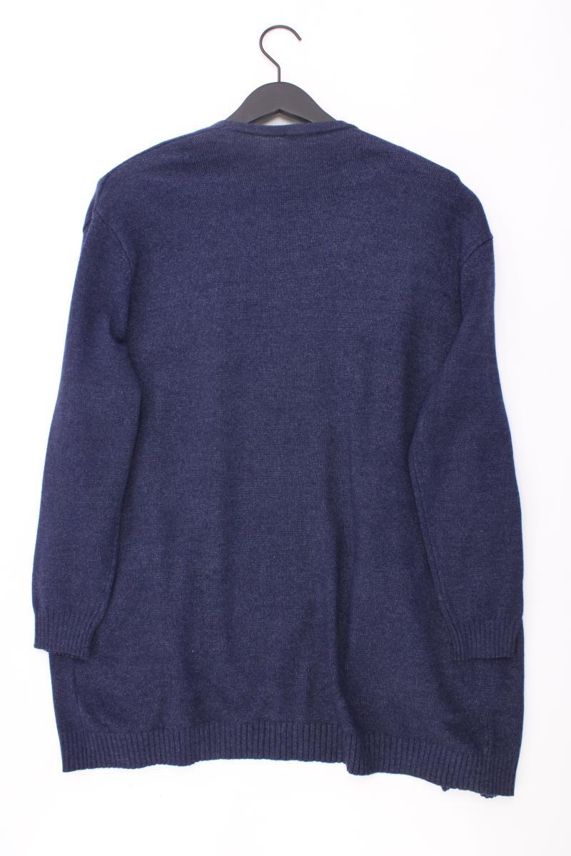 Montego Strickjacke Gr. L neuwertig Langarm blau aus Viskose