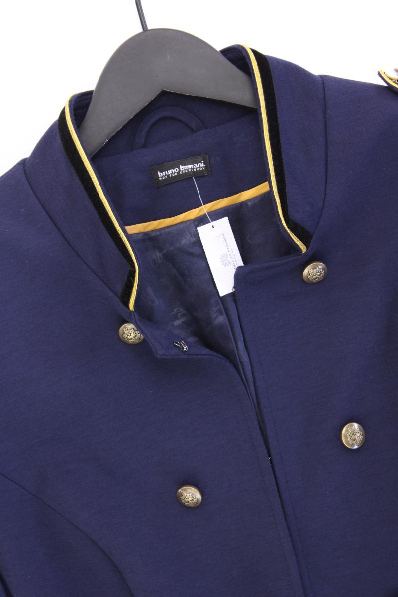 Bruno Banani Lange Jacke Gr. 48 blau aus Polyester