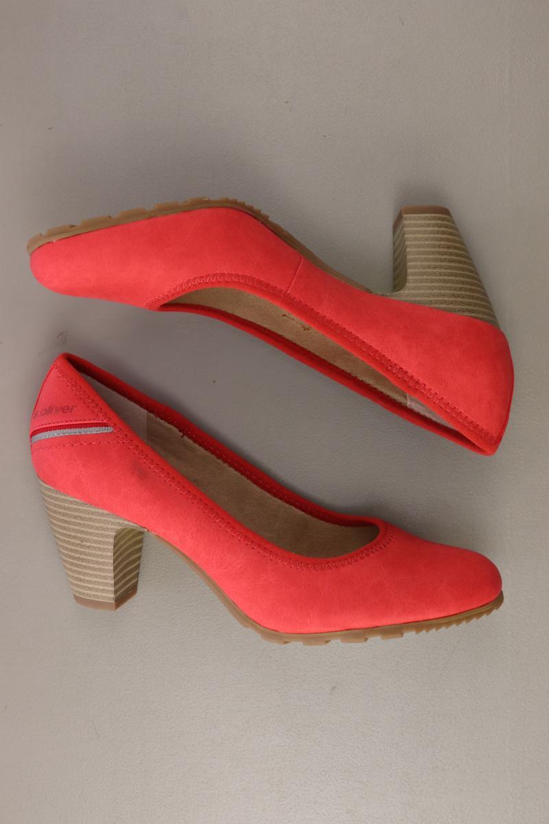 s.Oliver Pumps Gr. 38 neu mit Etikett Neupreis: 39,99€! rot