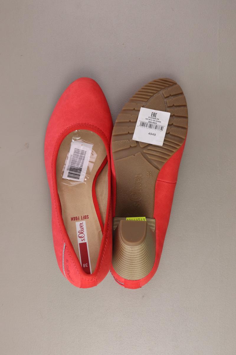 s.Oliver Pumps Gr. 38 neu mit Etikett Neupreis: 39,99€! rot