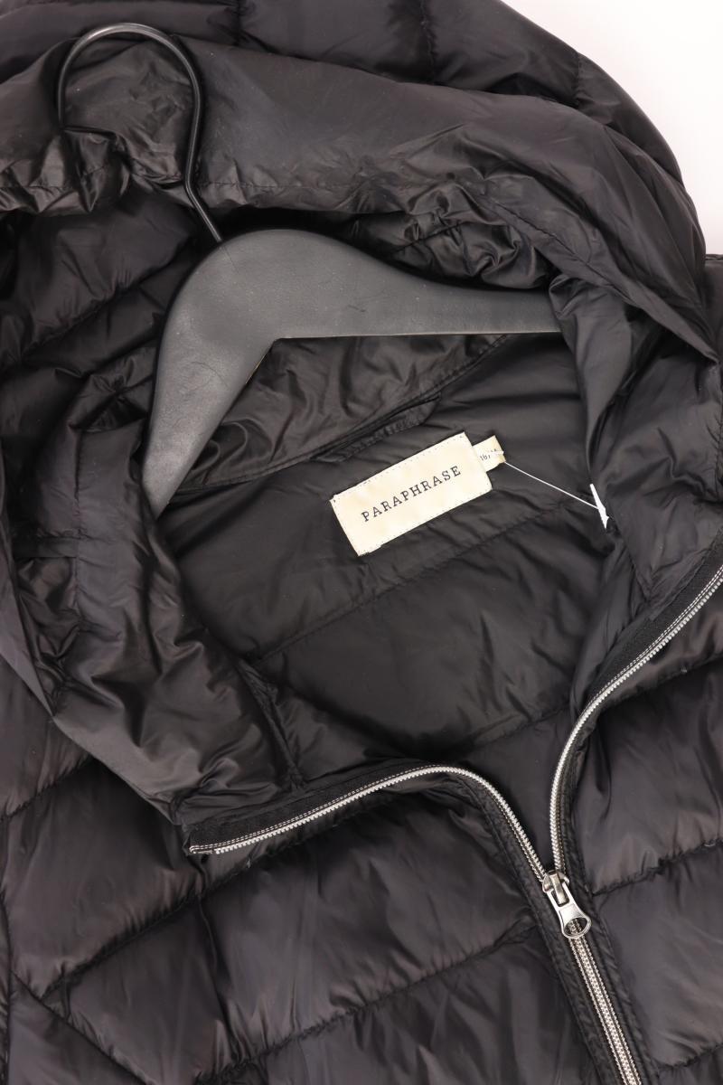 Paraphrase Daunenmantel Gr. 44 schwarz aus Nylon