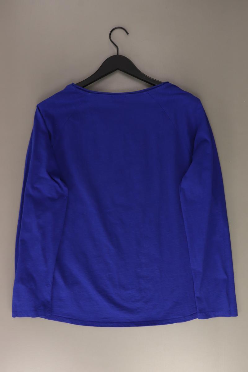 Street One Longsleeve-Shirt Gr. 46 Langarm blau aus Baumwolle