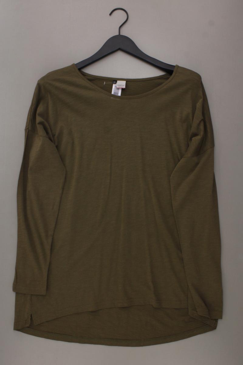 Qiero! Longsleeve-Shirt Gr. 46 Langarm olivgrün aus Modal