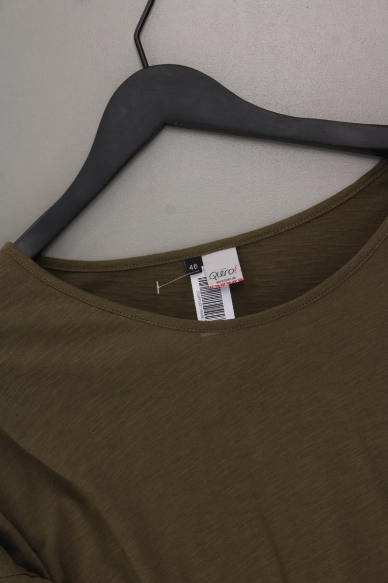 Qiero! Longsleeve-Shirt Gr. 46 Langarm olivgrün aus Modal