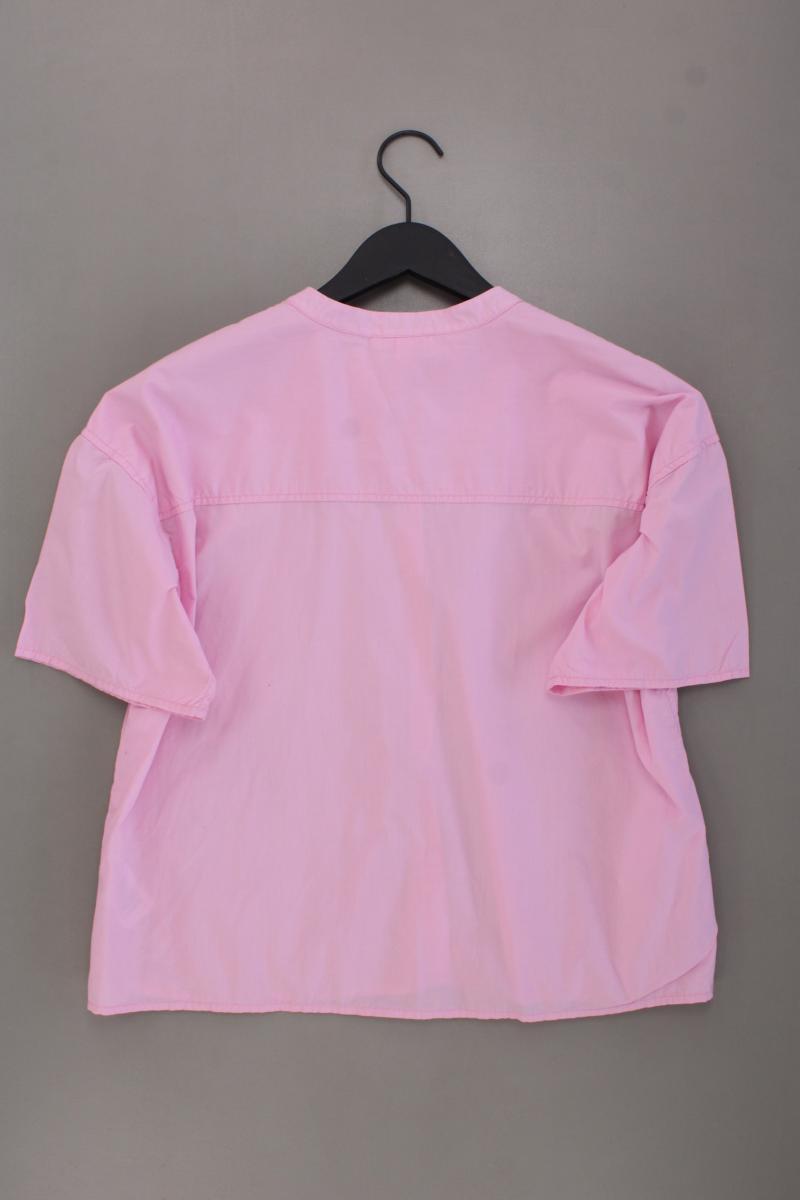 Jake*s Kurzarmbluse Gr. 42 rosa aus Baumwolle