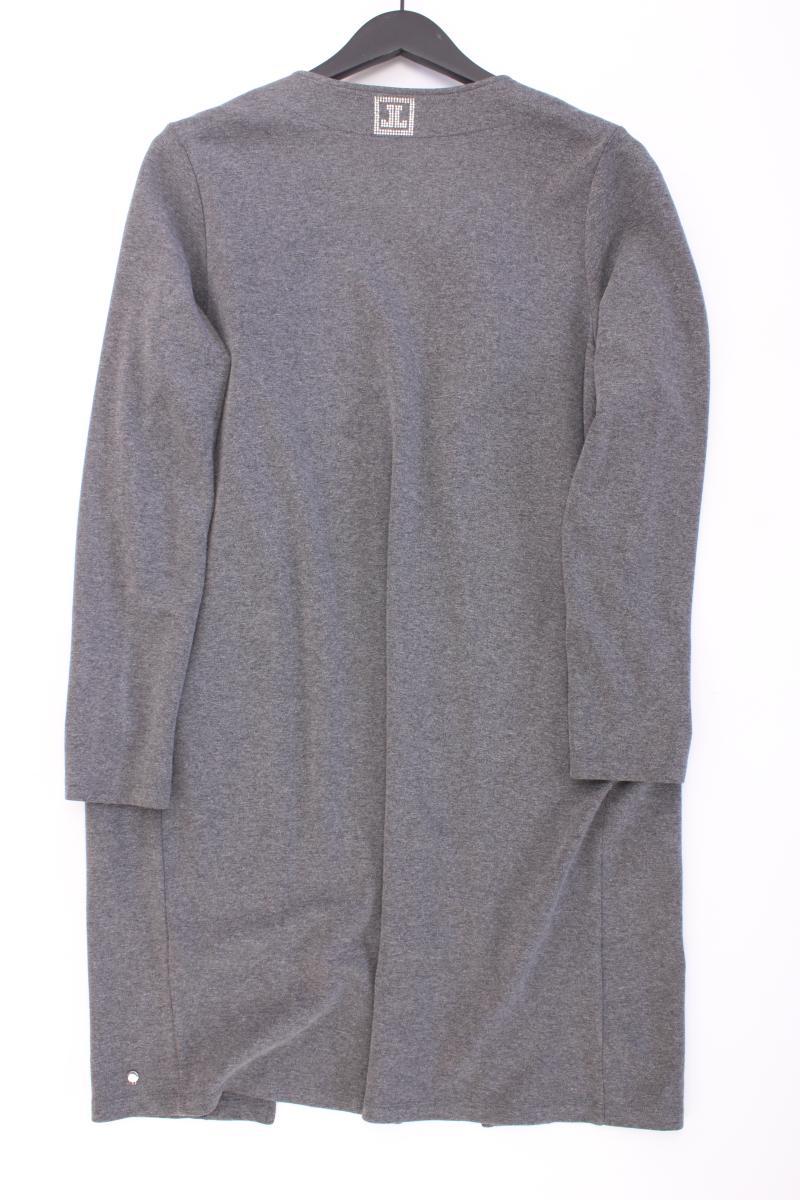 Jette Strickjacke Gr. OneSize Langarm grau aus Viskose