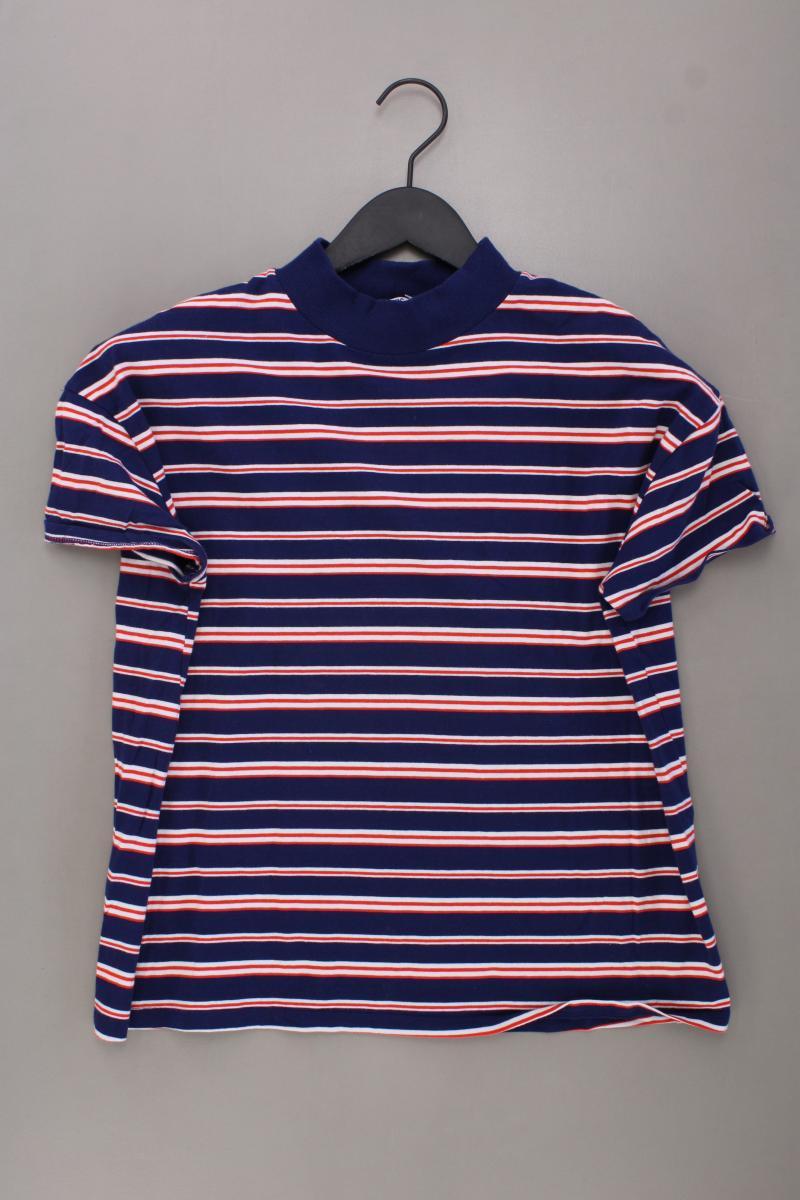 Zara Ringelshirt Gr. M gestreift Kurzarm blau