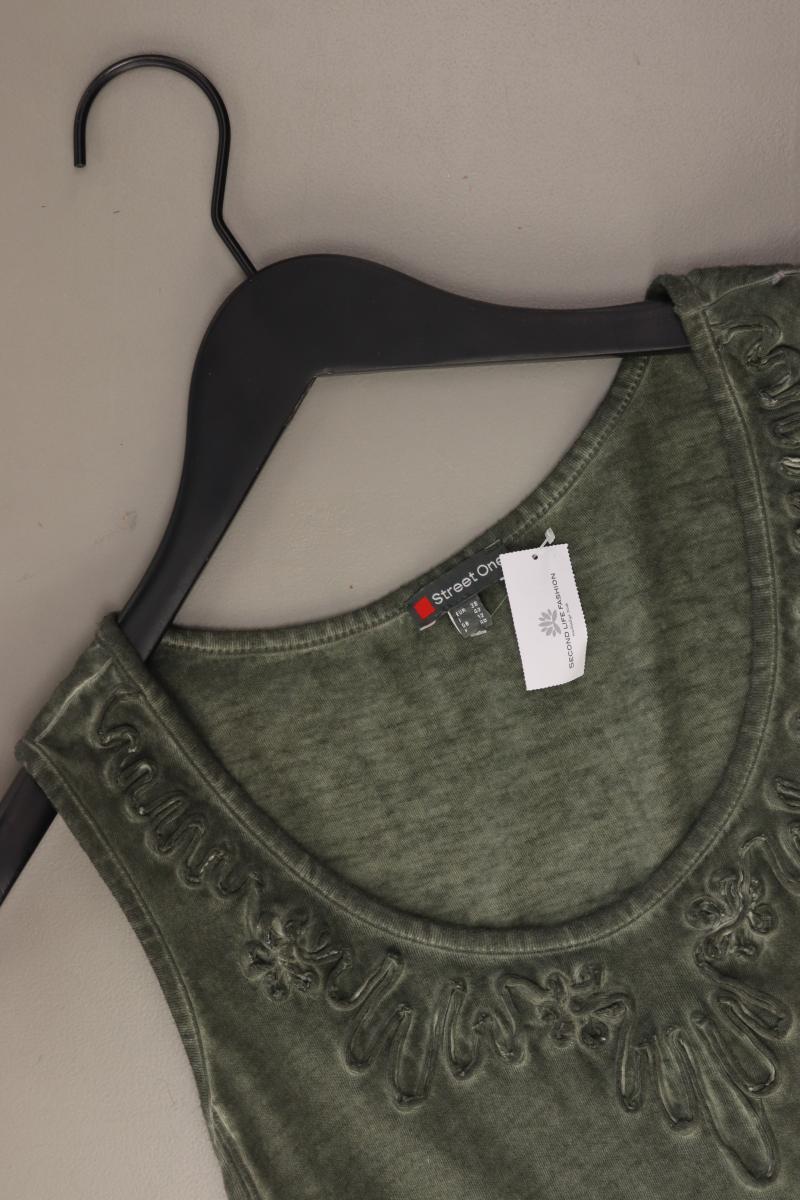 Street One Trägertop Gr. 38 olivgrün aus Baumwolle