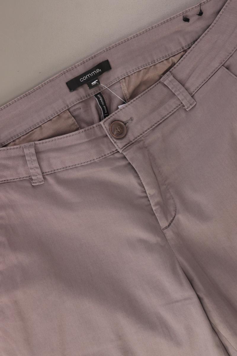 comma, Hose Gr. 38 grau aus Baumwolle