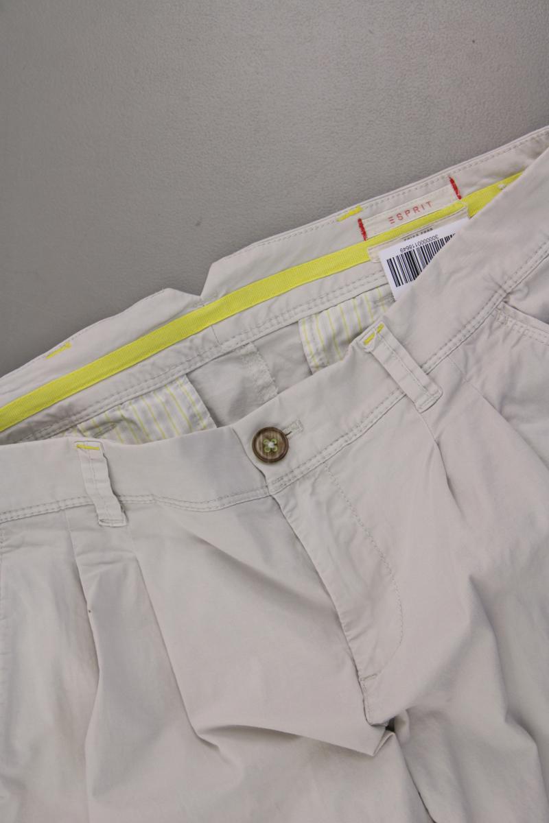 Esprit Chinohose Gr. 38 creme aus Baumwolle