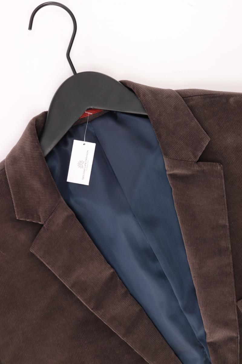 Cricket & Co. Longsakko für Herren Gr. 54 braun aus Baumwolle