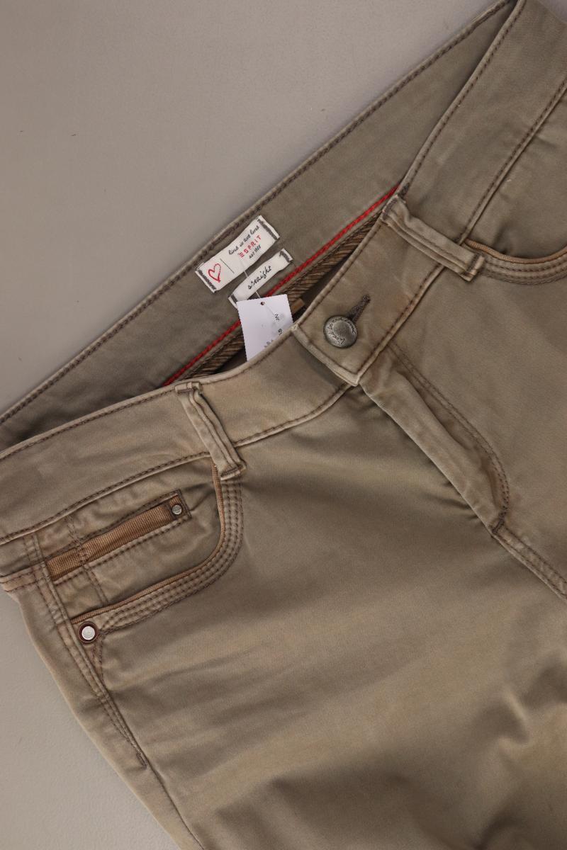 Esprit Hose Gr. 36/L32 braun aus Baumwolle