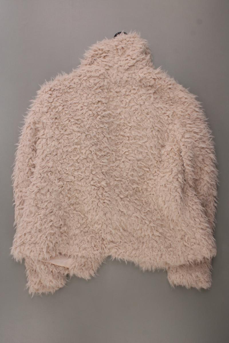 Esprit Kunstfelljacke Gr. M rosa aus Polyester