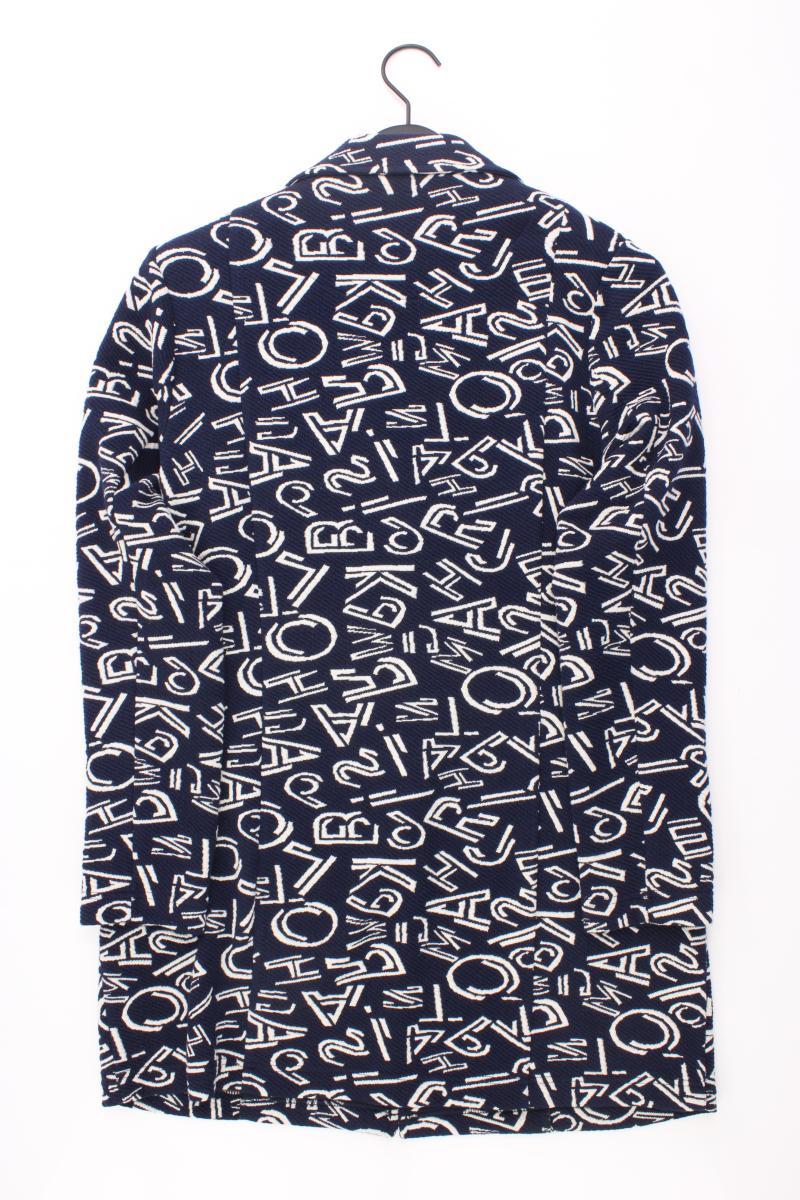 estelle jolie Übergangsmantel Gr. 40 blau aus Viskose