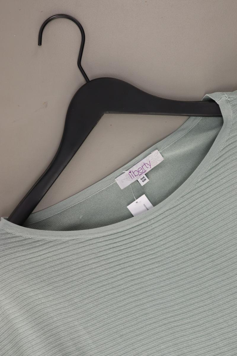 Liberty Pullover salbeifarben Gr. OneSize blau aus Viskose