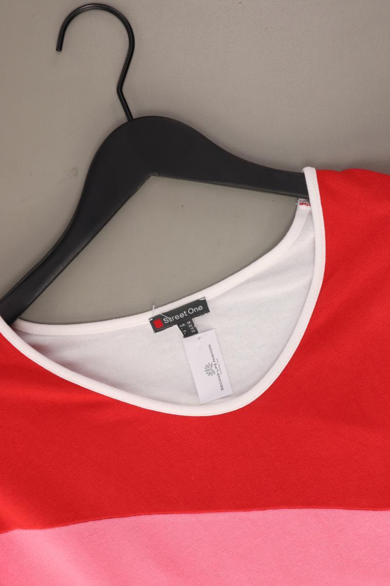 Street One T-Shirt Gr. 36 neuwertig Kurzarm mehrfarbig