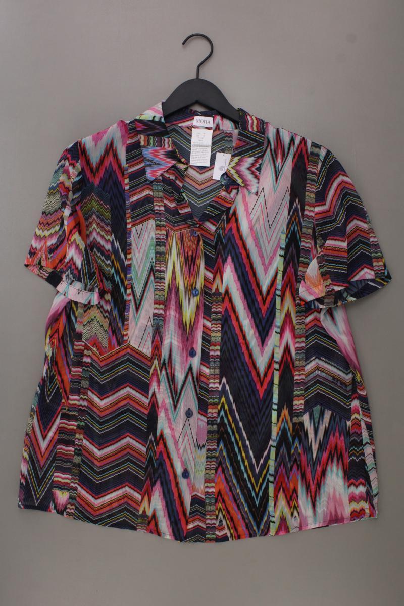 Mona Kurzarmbluse Gr. 46 mehrfarbig aus Polyester