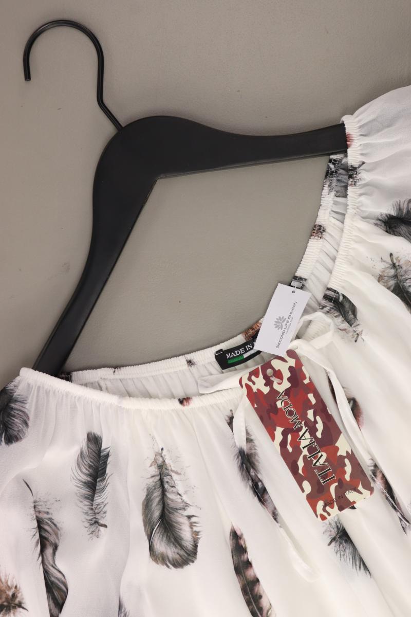 Made in Italy Bluse Gr. OneSize neu mit Etikett Langarm mit Carmen-Ausschnitt