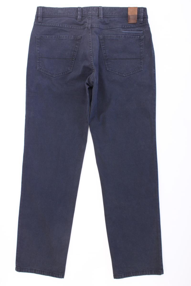 Bugatti Five-Pocket-Hose für Herren Gr. W34/L30 Modell Oxford blau aus Baumwolle