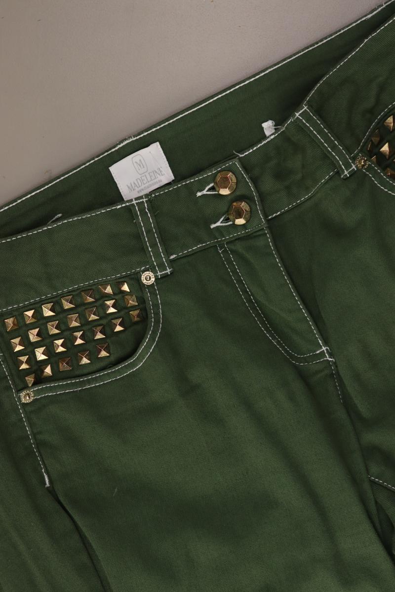 Madeleine Hose Gr. 42 neuwertig mit Nieten grün