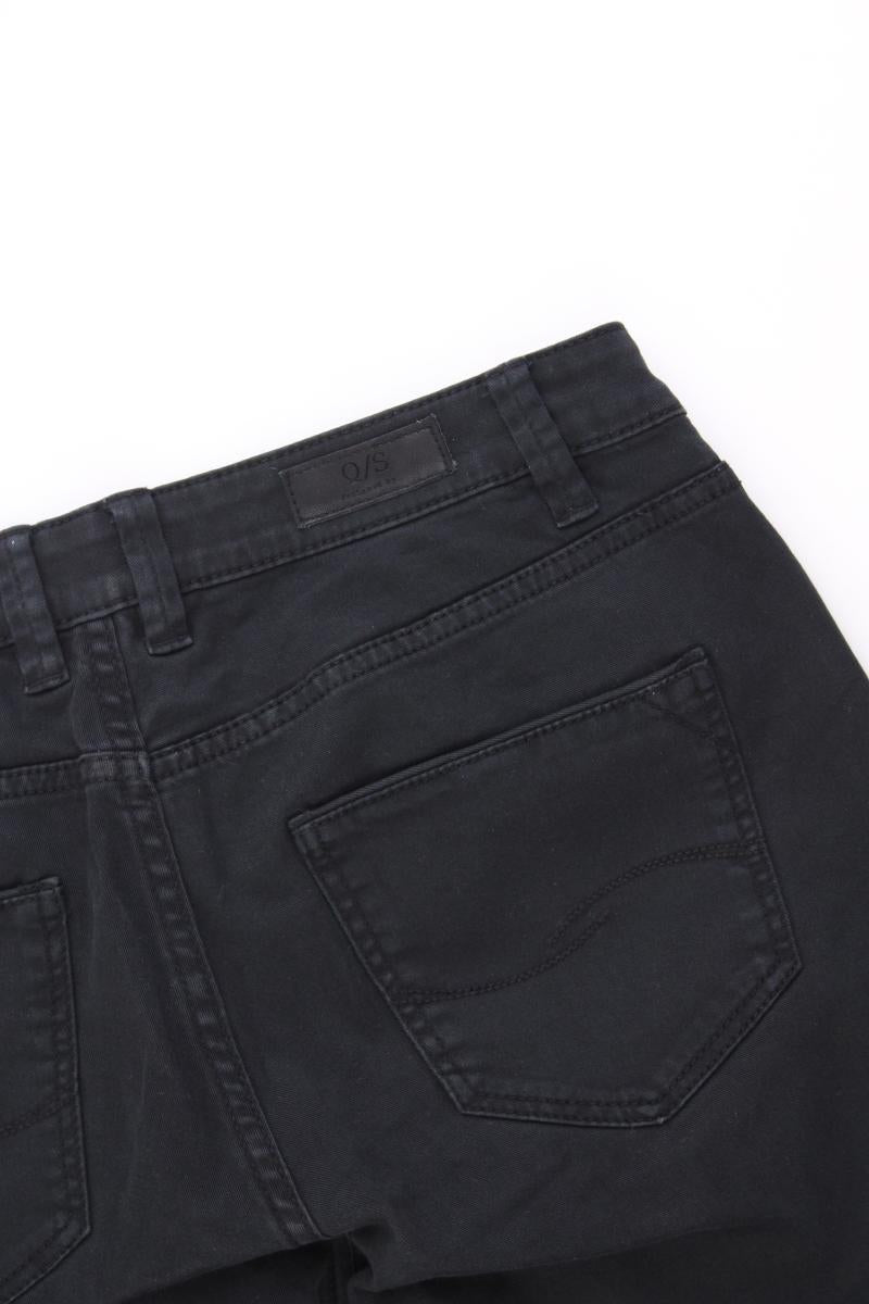 QS by s.Oliver Five-Pocket-Hose Gr. 34/L30 Modell Catie schwarz aus Baumwolle