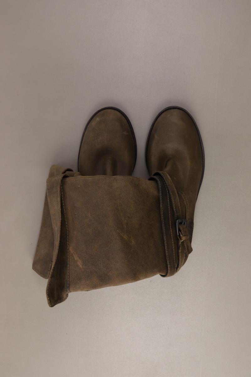 hush puppies Absatzstiefel Gr. 38 neuwertig braun aus Leder