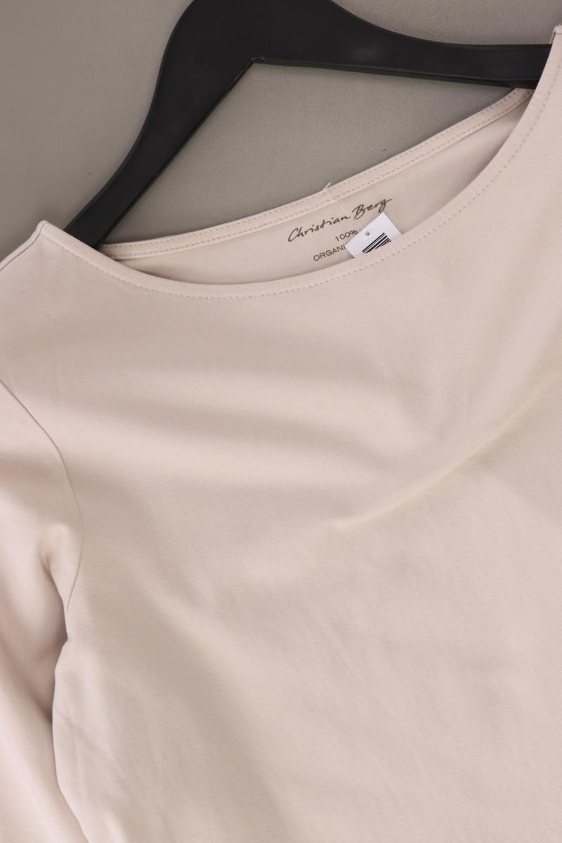 Christian Berg Longsleeve-Shirt Gr. 44 Langarm rosa aus Baumwolle