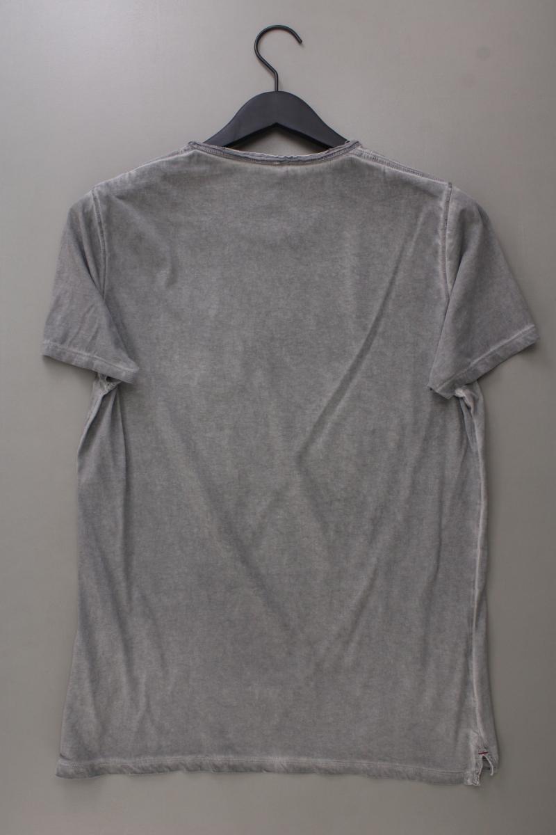 Cinque T-Shirt für Herren Gr. M Kurzarm grau aus Baumwolle