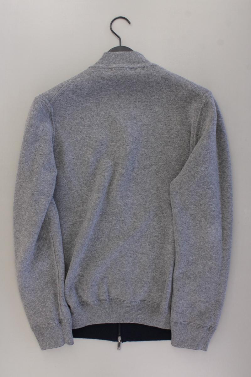 Ermenegildo Zegna Wendecardigan blau grau aus Kaschmir für Herren Gr. 54 Langarm