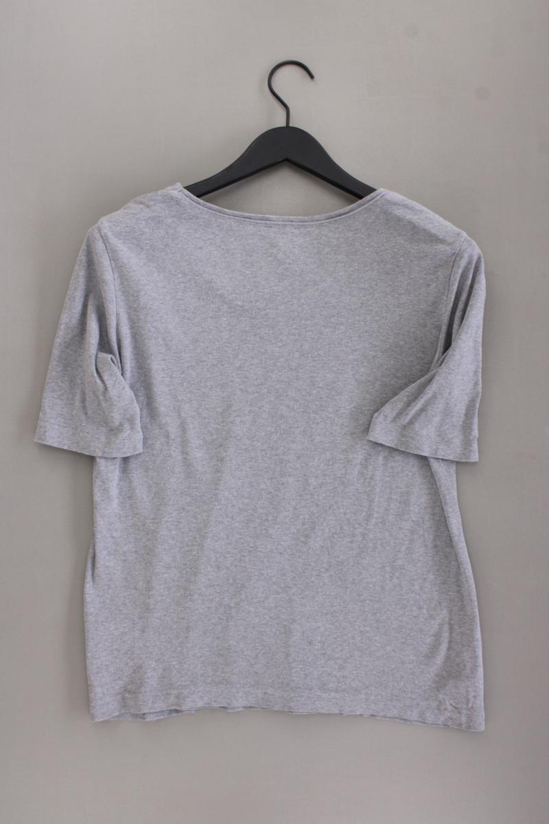 Gerry Weber T-Shirt Gr. 46 Kurzarm grau aus Baumwolle