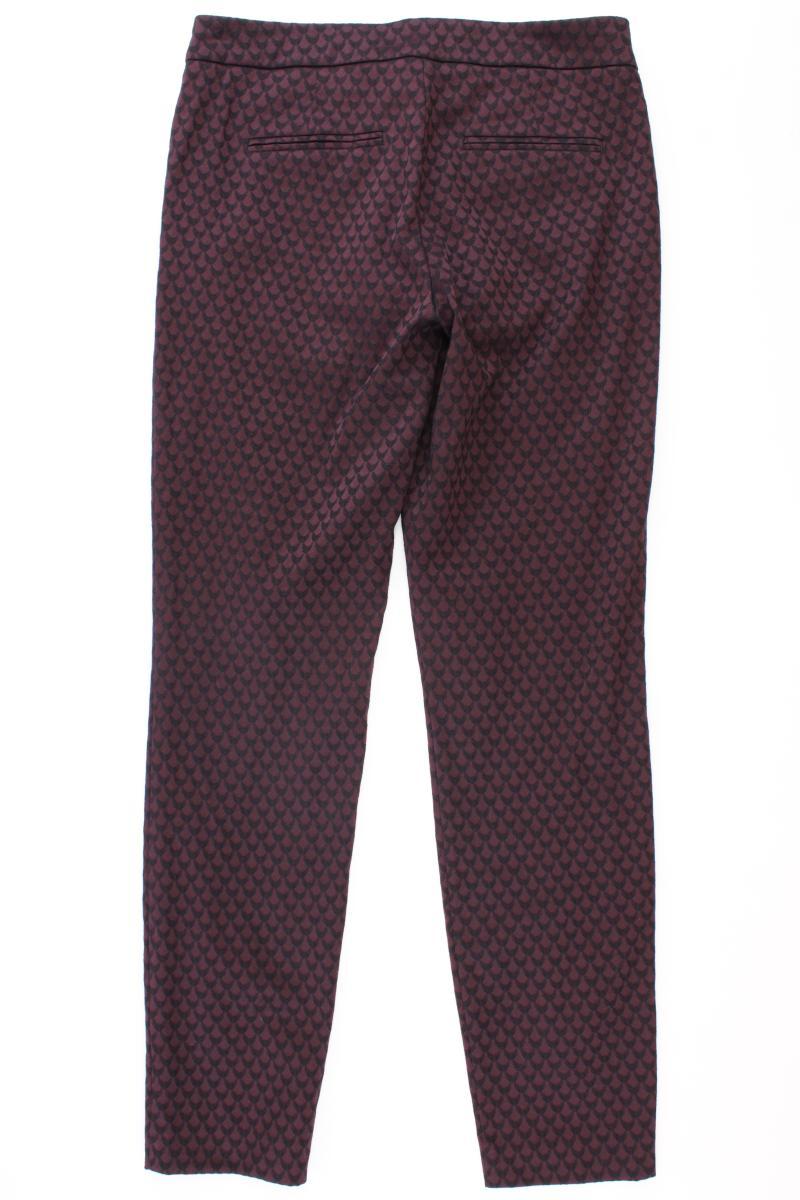 comma, Stoffhose Gr. 36 lila aus Baumwolle