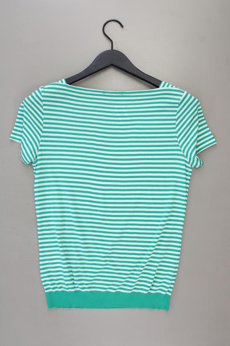 Windsor Ringelshirt Gr. 36 gestreift neuwertig Kurzarm grün aus Lyocell