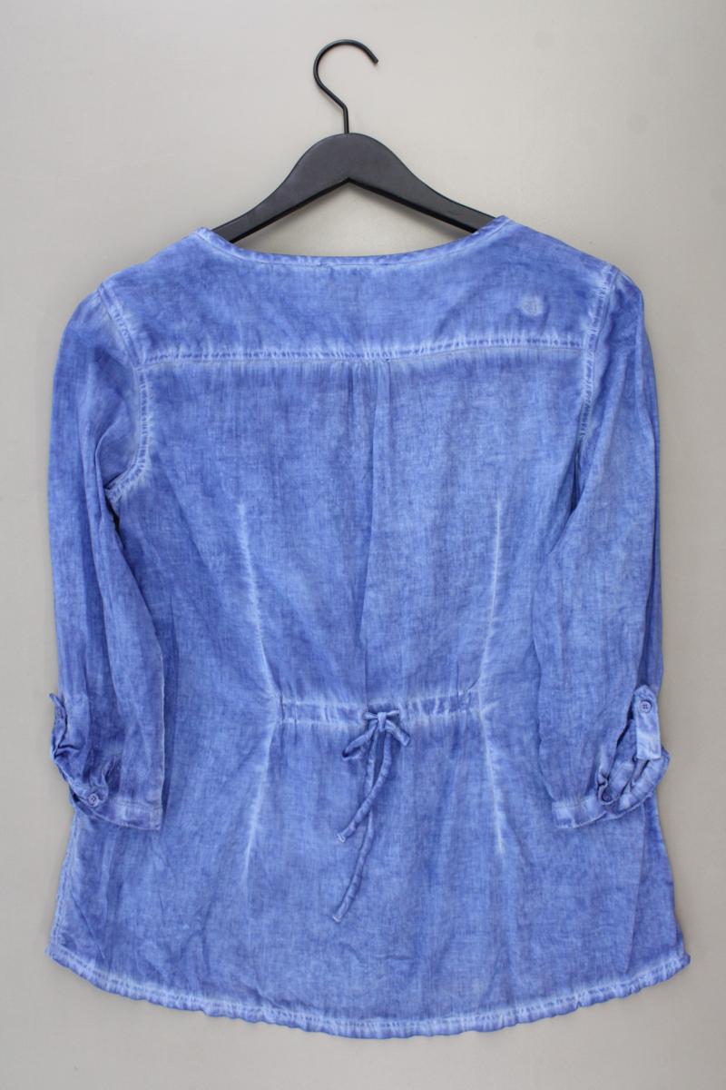 comma, Classic Bluse Gr. 38 3/4 Ärmel blau